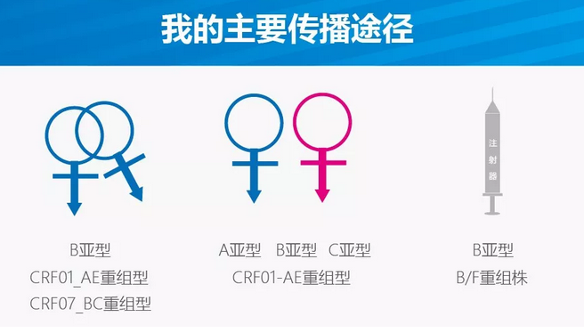 我的主要传播途径