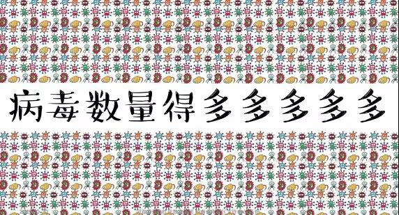 病毒数量得多多多多多多