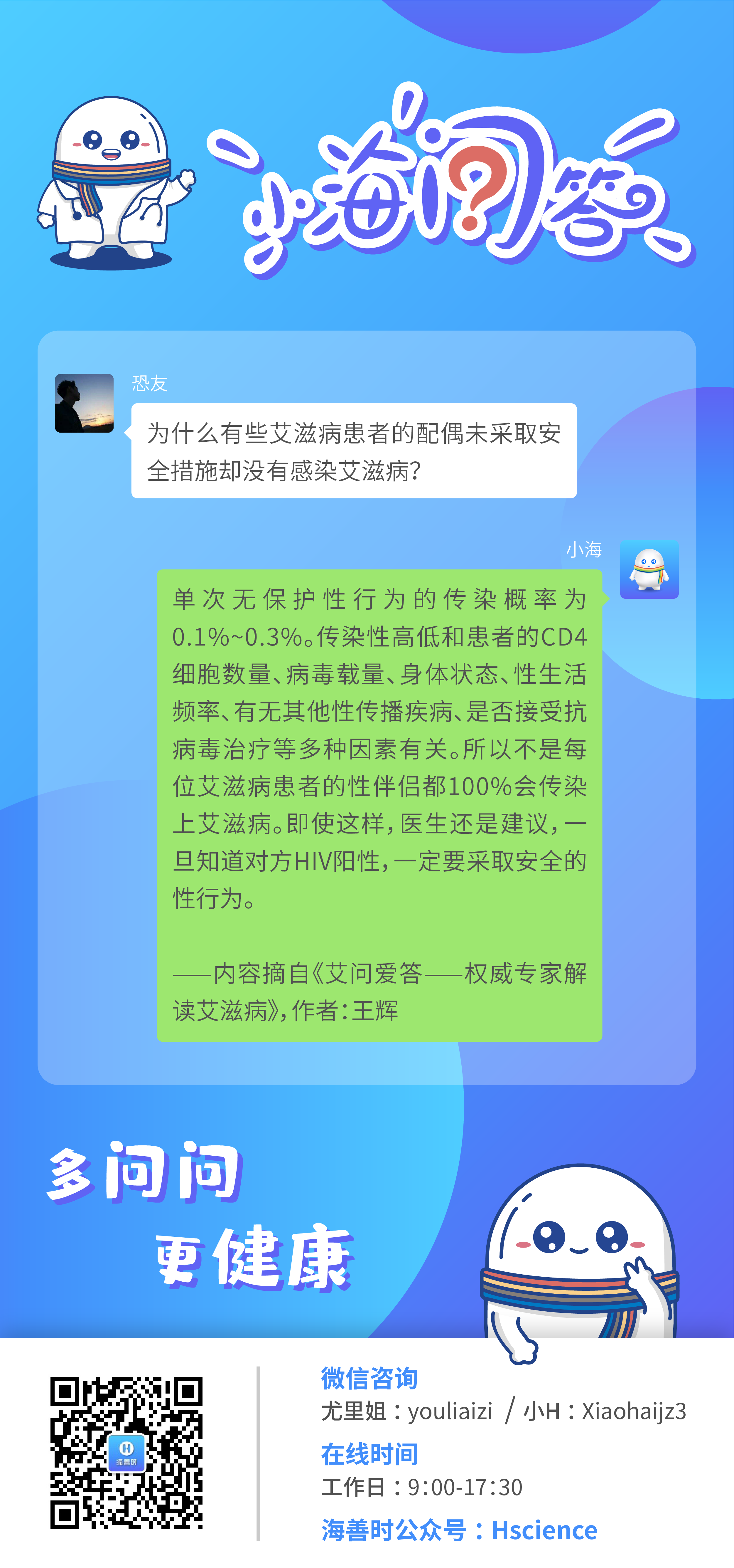 为什么有些艾滋病患者的配偶未采取安全措施却没有感染艾滋病？  