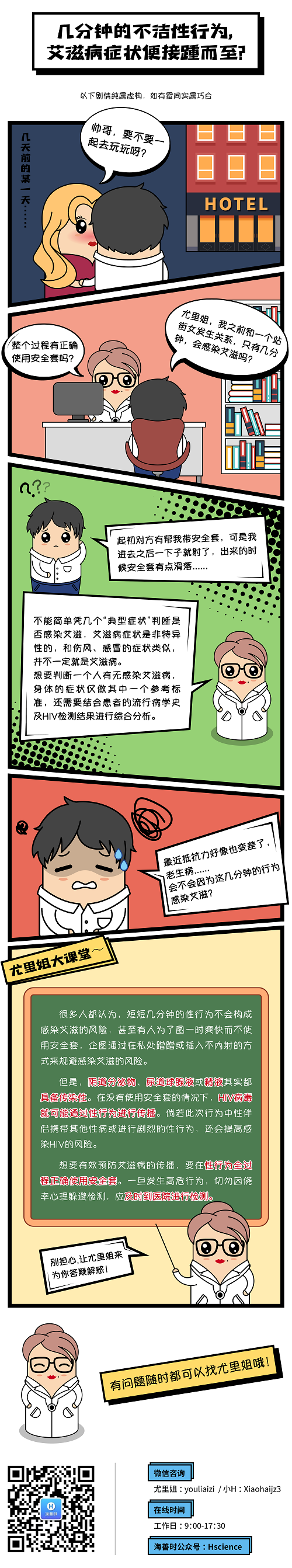 漫画11-几分钟的不洁性行为，艾滋病症状便接踵而至？.png